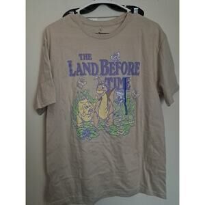 ripple junction Tan Womens T-shirt Size Large With Graphic Design